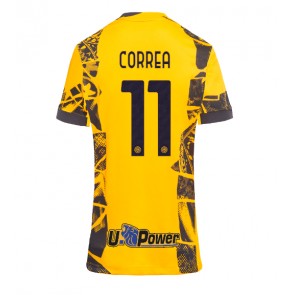 Inter Milan Joaquin Correa #11 Dámské Alternativní Dres 2024-25 Krátký Rukáv